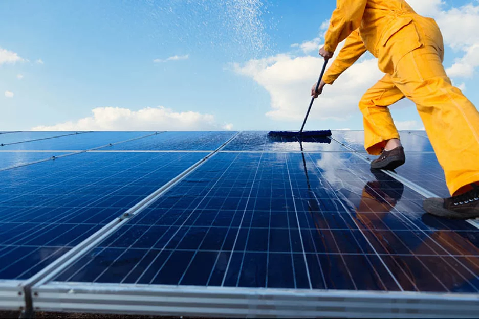 Solar Panel Cleaning Service